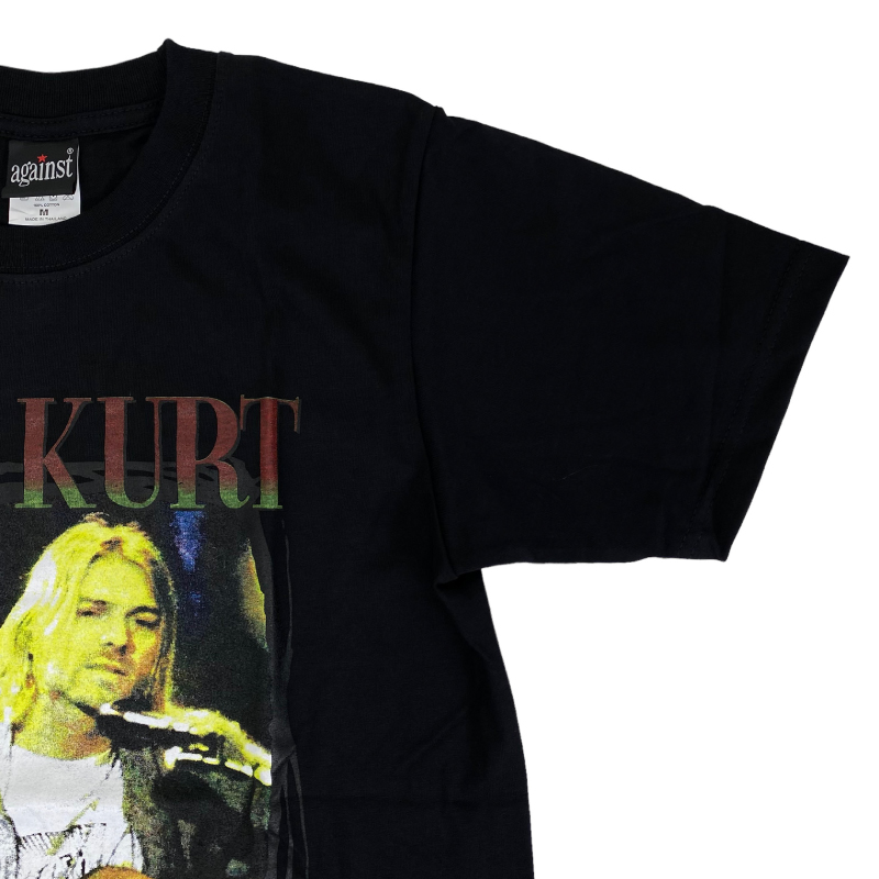 カート・コバーン Kurt Cobain ロック バンドTシャツ 写真 プリント