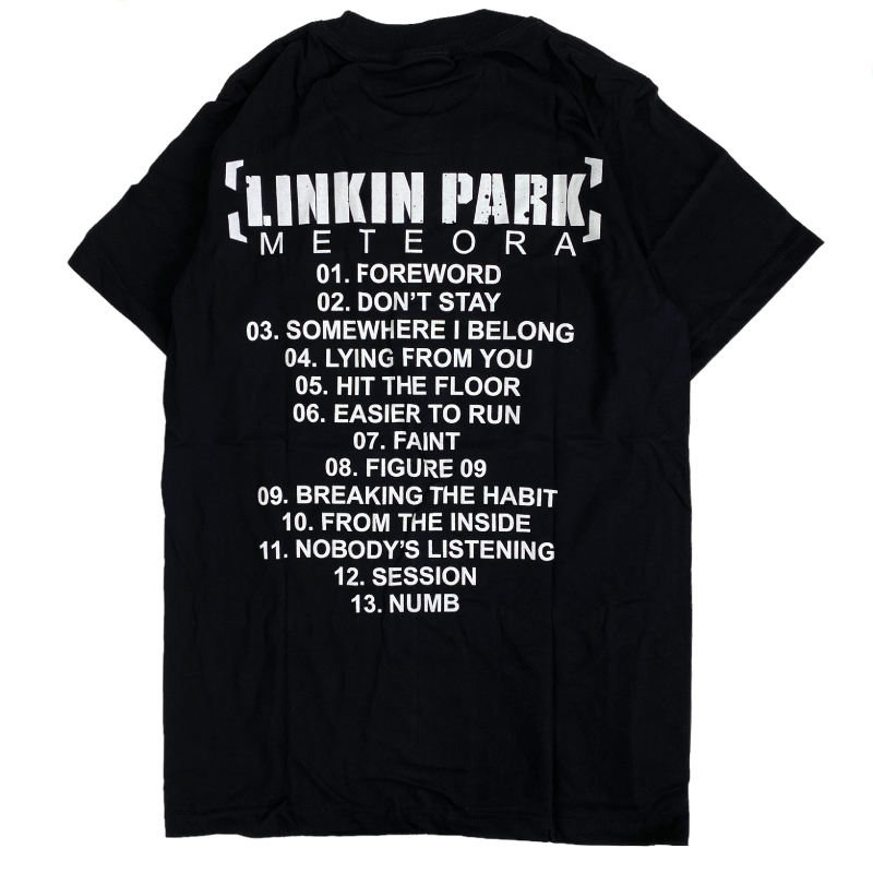 リンキンパーク Linkin Park ロック Tシャツ バンドロゴ 半袖 バンドTシャツ メテオラ バンドTシャツ ロックファッション かっこいい  バンT ロックT : ltop0075 : カジコム - 通販 - Yahoo!ショッピング