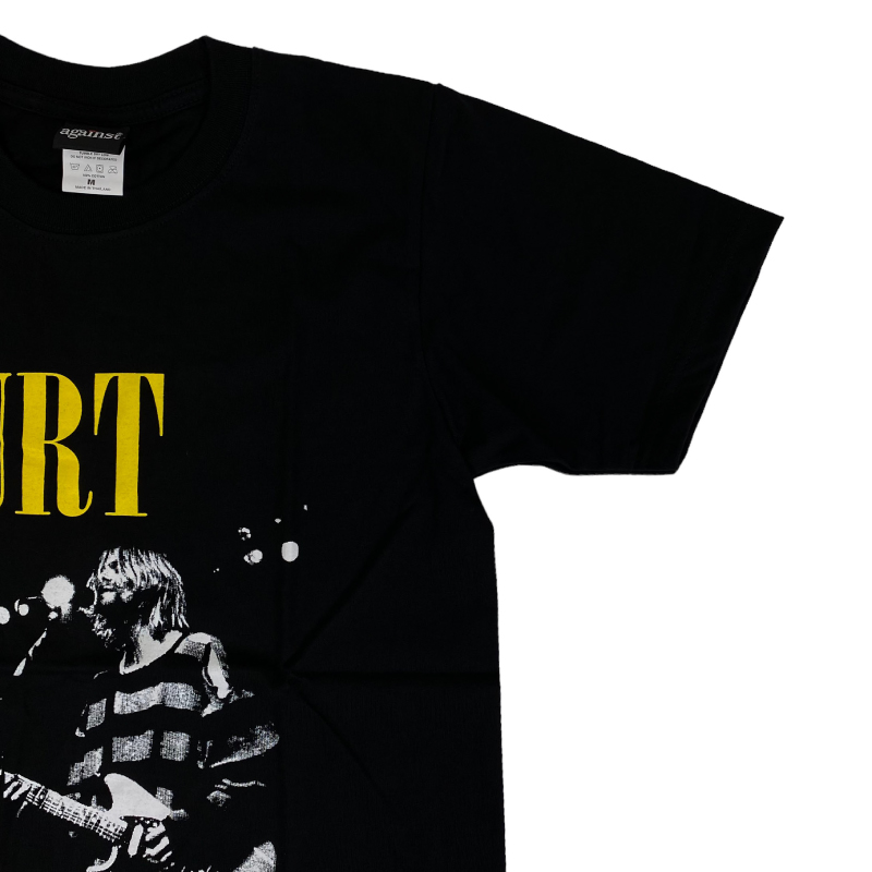 カート・コバーン Kurt Cobain ロック バンドTシャツ プリント