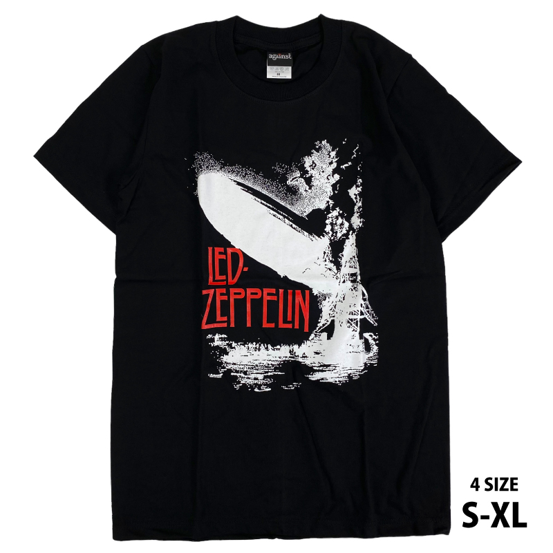 レッドツェッペリン Led Zeppelin ロックTシャツ バンドロゴ バンドT 