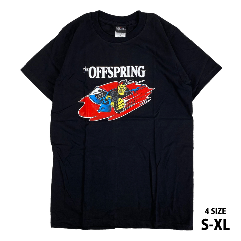 オフスプリング The Offspring ロックTシャツ バンドロゴ 洋楽 パンク バンドTシャツ プリント バンドTシャツ ロックファッション  かっこいい バンT ロックT