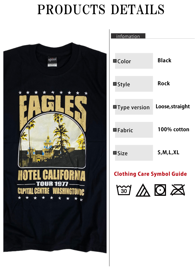 EAGLES イーグルス SHOOT 2004 Tシャツ バンドT VINTAGE ヴィンテージ 00S 2004 EAGLES イーグルス プリント半袖