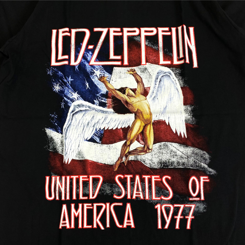 あなたにおすすめの商品 レッドツェッペリン Led バンドロゴ ロックTシャツ Zeppelin 洋楽