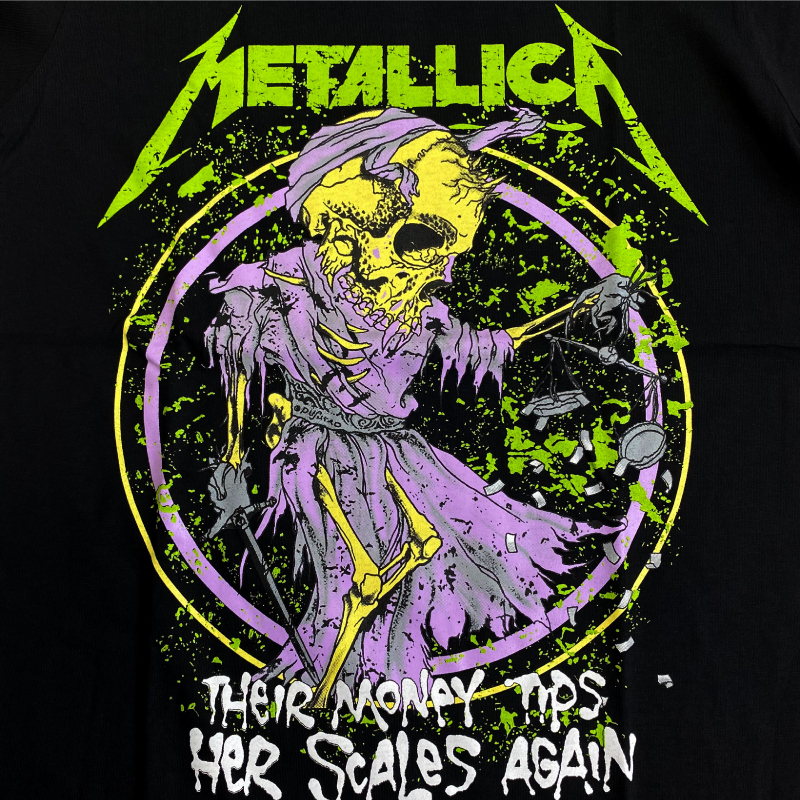 メタリカ Metallica Tシャツ 半袖 バンドTシャツ HR/HM ロックT メンズ