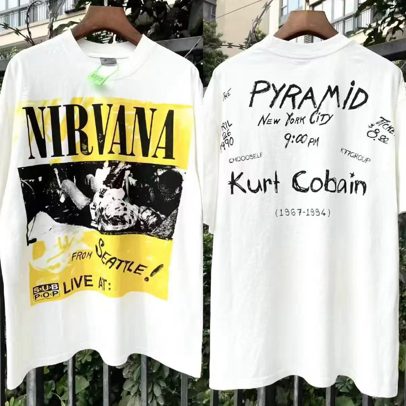 ニルバーナ　Tシャツ　M Nirvana/Original Artwork T-Shirt/John&Yoko Multi