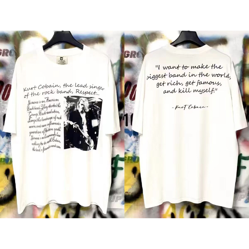 NIRVANA ニルヴァーナ Tシャツ バンドTシャツ ブラック KINGS OF