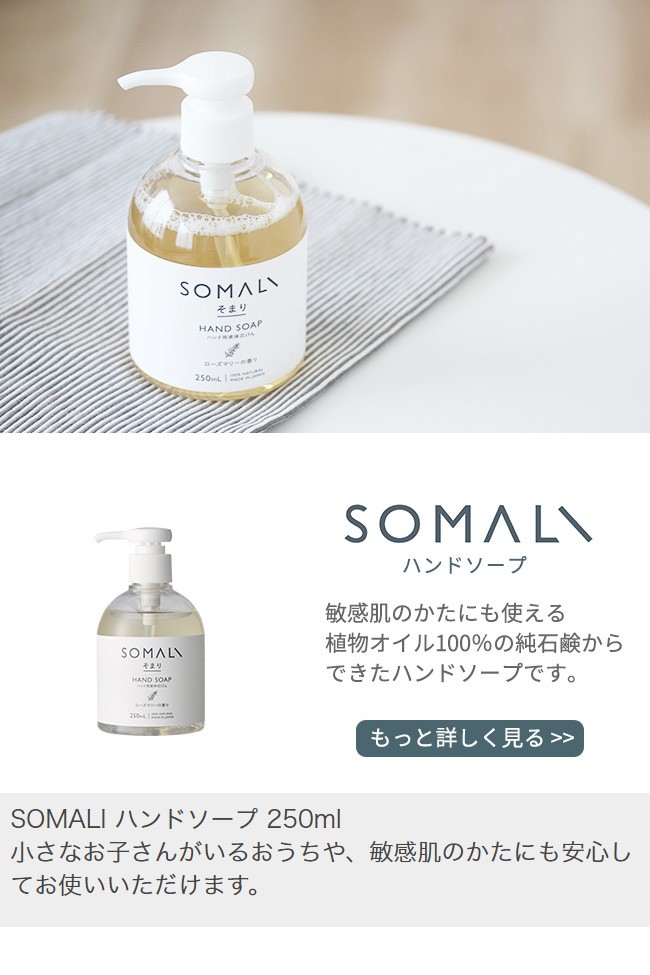 SOMALI ハンドソープ ギフトセットF ギフト包装済 ギフトセット そまり 石けん ソマリ ご挨拶 お年賀 お歳暮 お中元 御礼 引越し  引越し挨拶 内祝い 快気祝い :1068-giftf-40782:カジタノ 収納 洗濯 掃除 家事の店 - 通販 - Yahoo!ショッピング