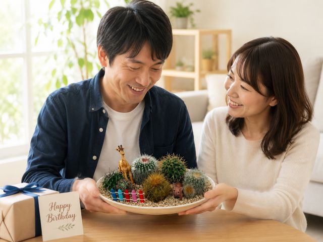 サボテン 寄せ植え インテリアグリーン アニマル
