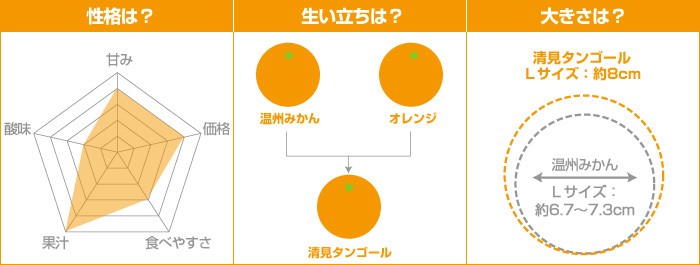 みかんデータ：清見タンゴール