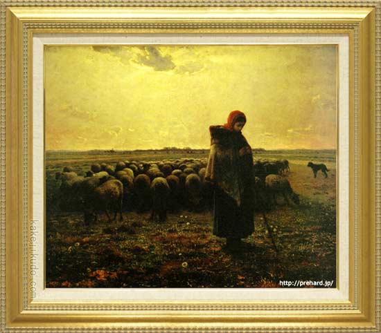 ✦希少✦未開封✦MILLET ミレー 羊飼いの少女 ジグソーパズル ミレー 絵画 羊飼いの少女 P10号 【複製】【美術印刷】【世界の名画