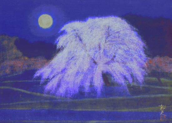 平山郁夫、【天山南路（昼）】、希少・豪華画集画、新品高級額・額装付 平山郁夫、故宮を望む、希少画集画、新品高級額、額装付、状態