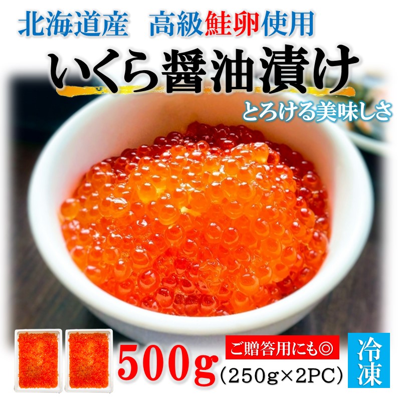 2024年新物 北海道産 いくら醤油漬け 500g (250g×2) 鮭卵 1級品 函館 イクラ 贈答用 ギフト いくら 醤油漬け イクラ 北海道  小分け お歳暮 熨斗 メッセージ : 1013 : 牡蠣鮮魚仲卸かきや - 通販 - Yahoo!ショッピング