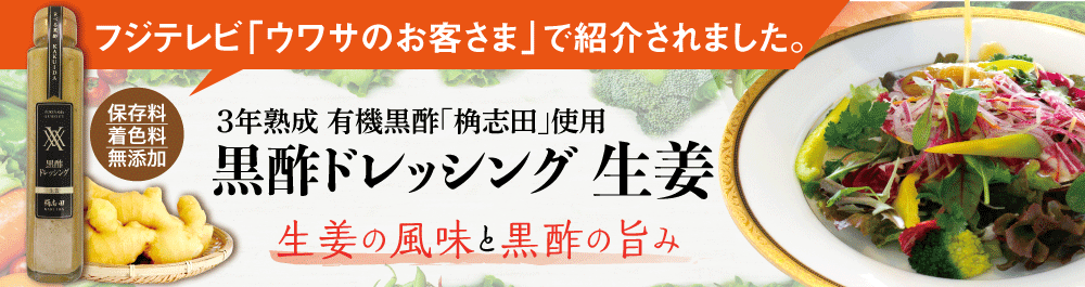 2021年新作 健康 野菜 140g 3年熟成 黒酢 調味料 桷志田 サラダ