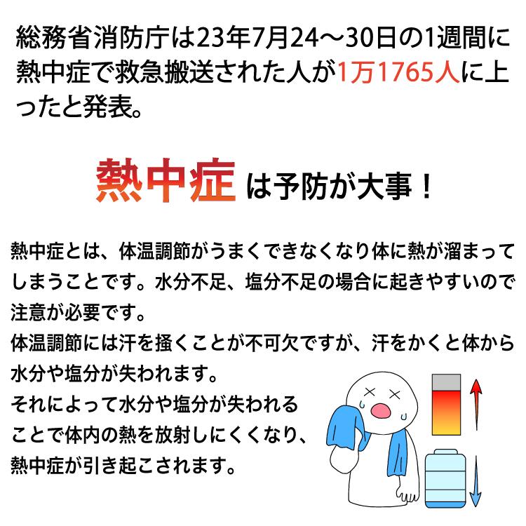 熱中症は予防が大事