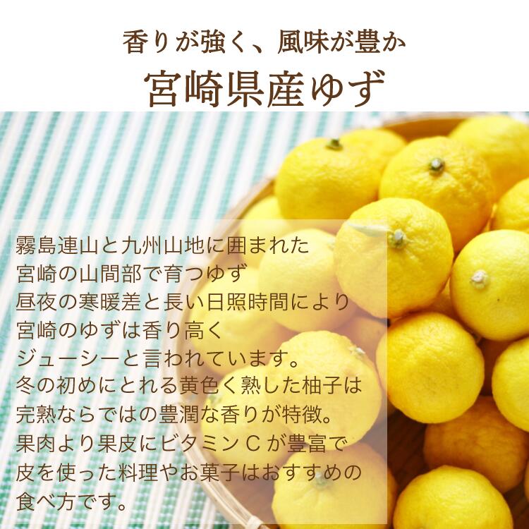 宮崎県産ゆず/おすすめの食べ方