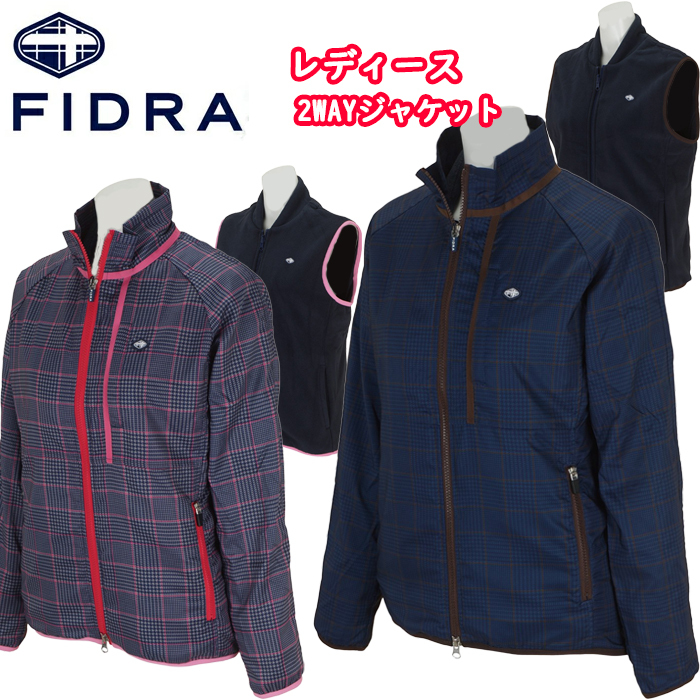 FD5GUY01 FIDRA フィドラ 3WAYチェックジャケット レディースゴルフウェア :10004800:ゴルフオアシス Yahoo!ショップ  - 通販 - Yahoo!ショッピング