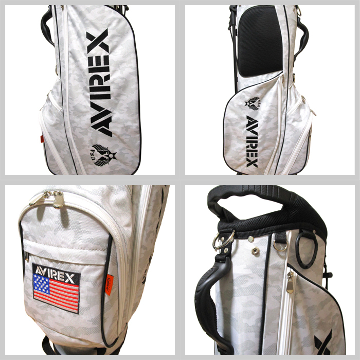 楽天市場】AVIREX GOLF アヴィレックスゴルフ 9型 スタンド式