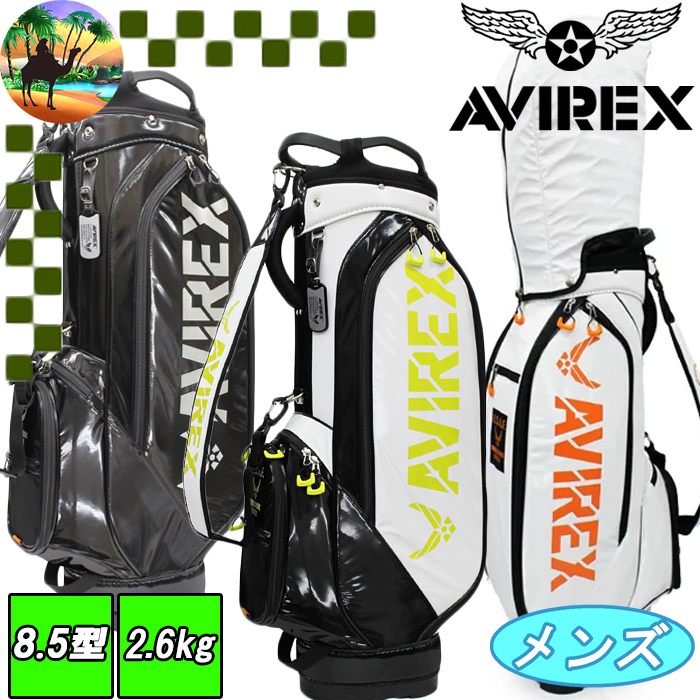 AVG3S-BA3 AVIREX キャディバッグ ゴルフバッグ カートバッグ