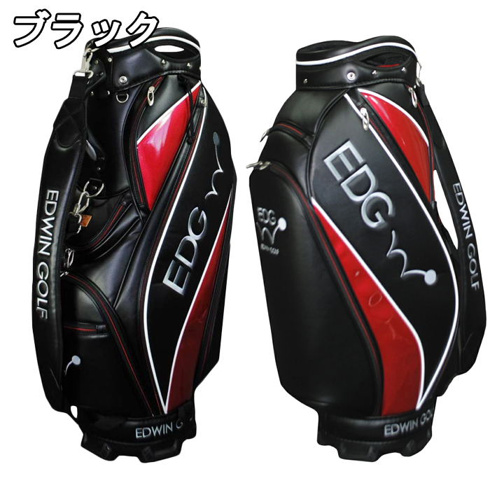 エドウィン　ビンテージ風ゴルフバッグ　美品 楽天市場】EDWIN GOLF エドウィンゴルフ キャディバッグ【EDCB-3477