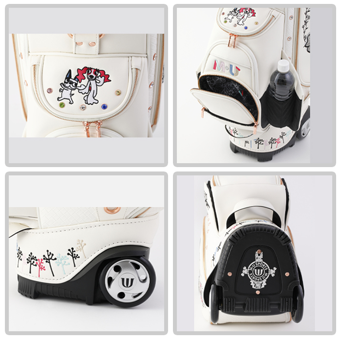 【新品】M・U SPORTS☆キャスター付キャディバッグ gdoshop_0000526431