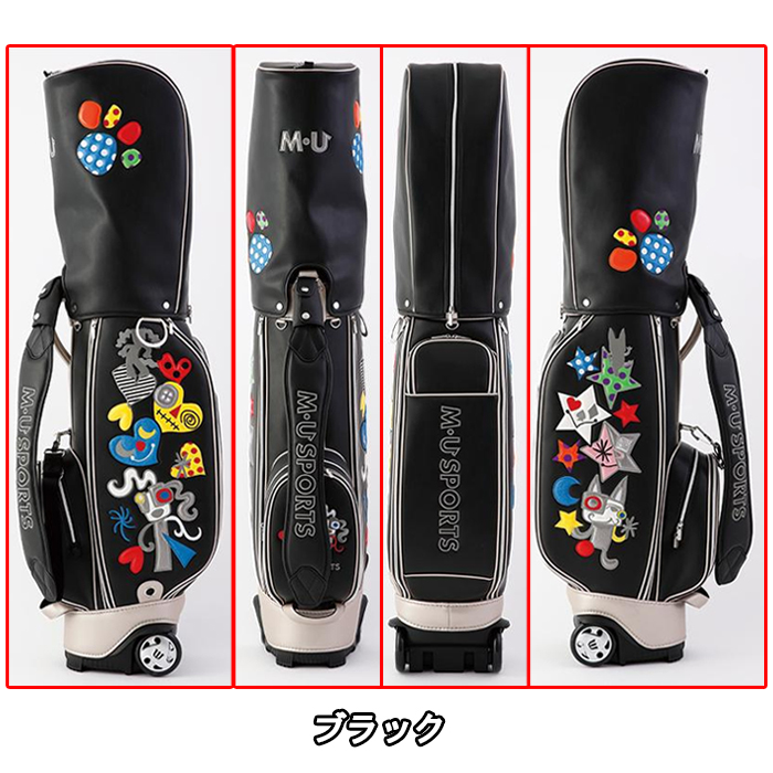 K126 M.USPORTS キャスター付き キャディバッグ K126 M.USPORTS キャスター付き キャディバッグ キャディバッグ