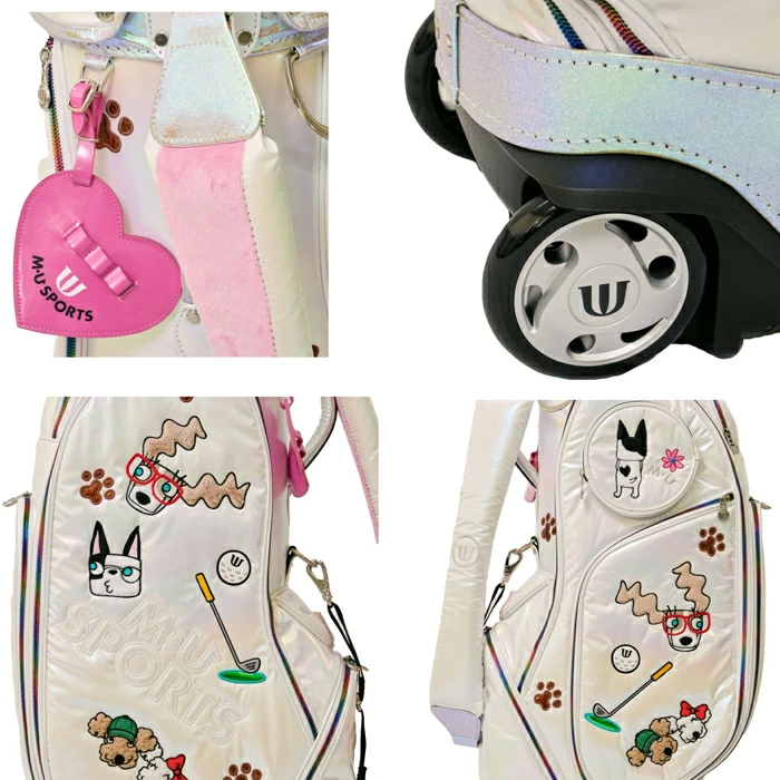 mu SPORTS レディース キャディバッグ【ピンク】 楽天市場】MU