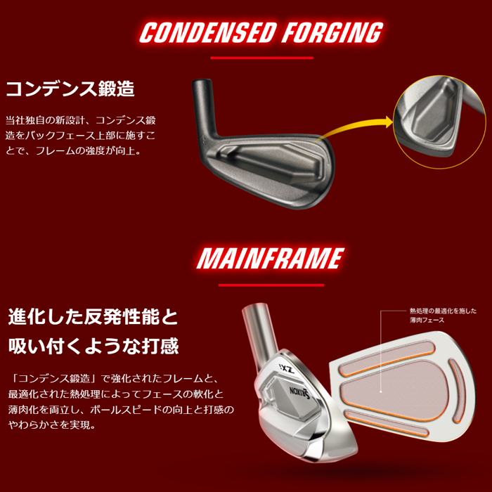 SRIXON 【カスタムオーダー】 【6本セット】 5〜9・PW スリクソン Zxi