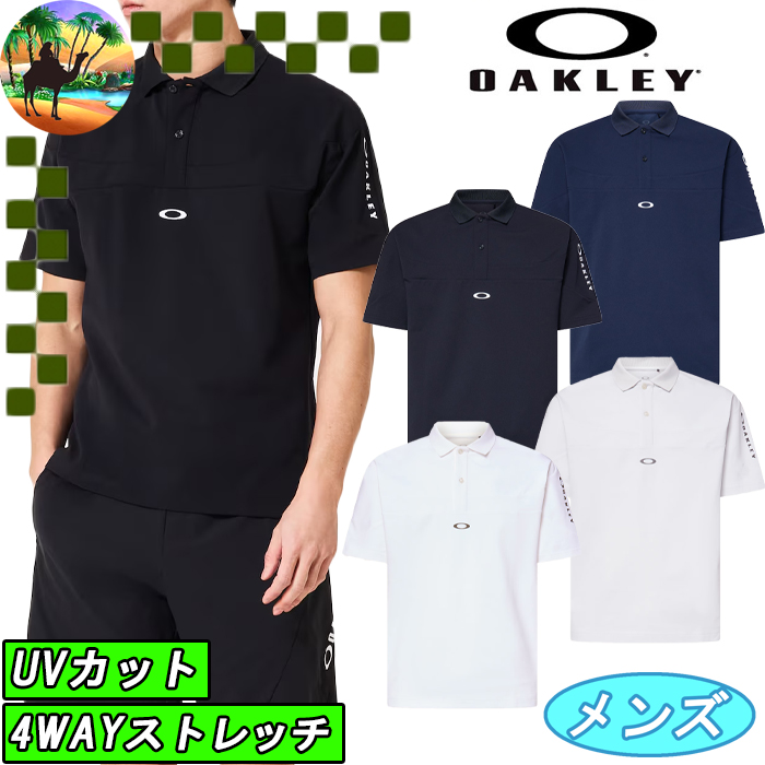 OAKLEY（オークリー） FOA409017 メンズ 半袖 ポロシャツ O-SYNC PACK