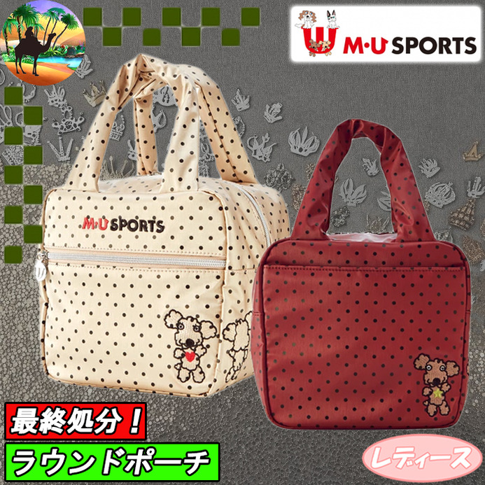 M・U SPORTS 【最終処分】 【703W6012】 M・U SPORTS MUスポーツ 小物