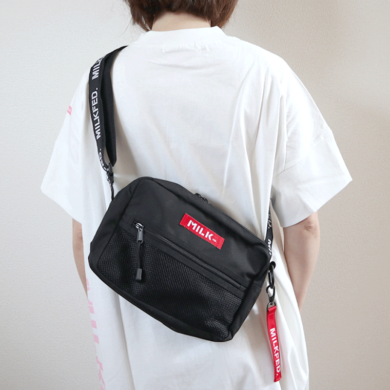 MILKFED・ミルクフェド・ショルダーバッグ・斜めがけ・SHOULDER BAG BAR