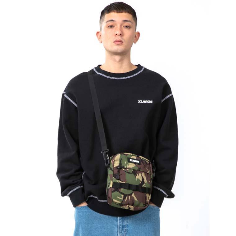 XLARGE エクストララージ ショルダーバッグ MILITARY SHOULDER BAG