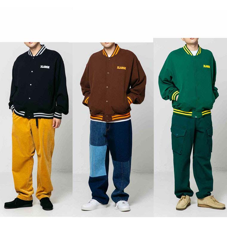 XLARGE エクストララージ ジャケット SWEAT VARSITY JACKET