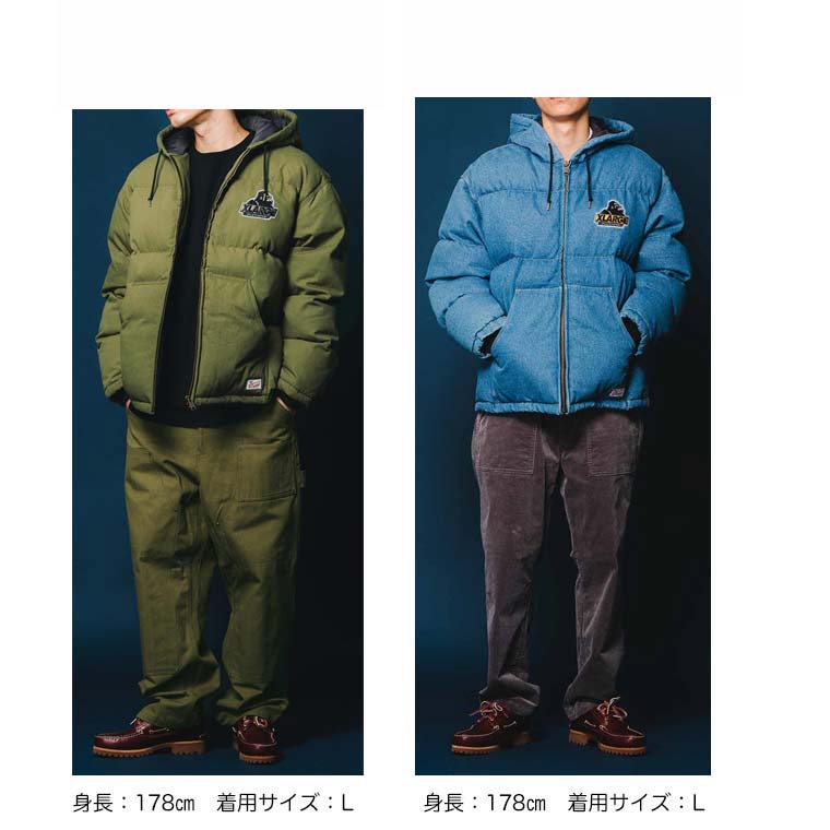 エクストララージ ACTIVE DUCK PUFFER JACKET XLARGE ジャケット 中綿