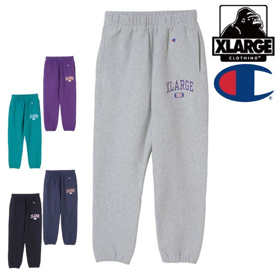 エクストララージ XLARGE x Champion COLLEGE SWEAT PANTS