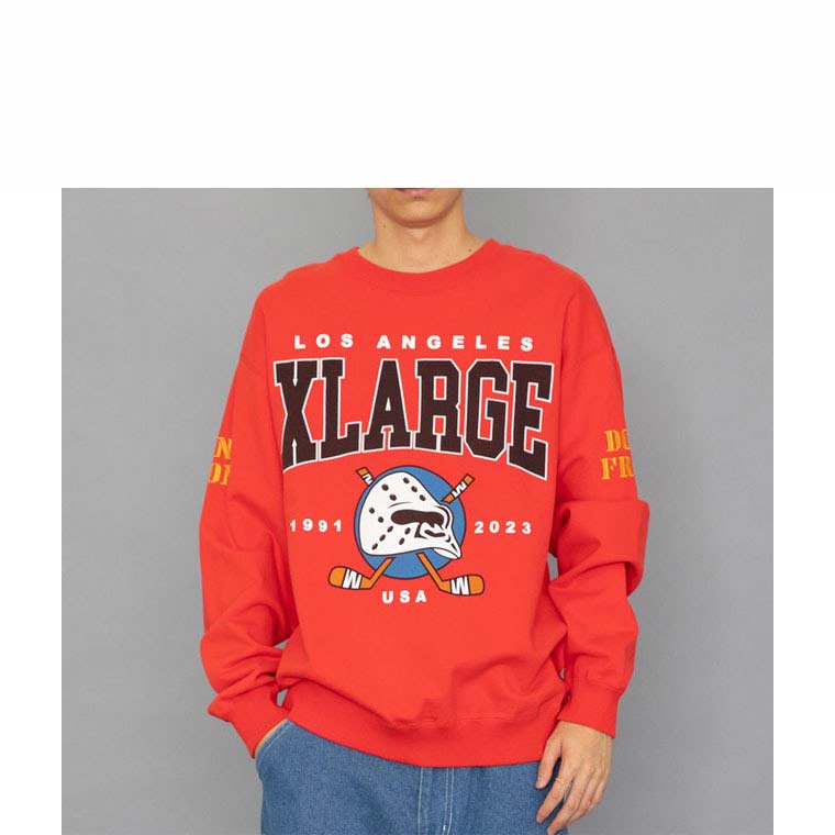 XLARGE エクストララージ HOCKEY CREWNECK SWEAT XLARGE クルーネック