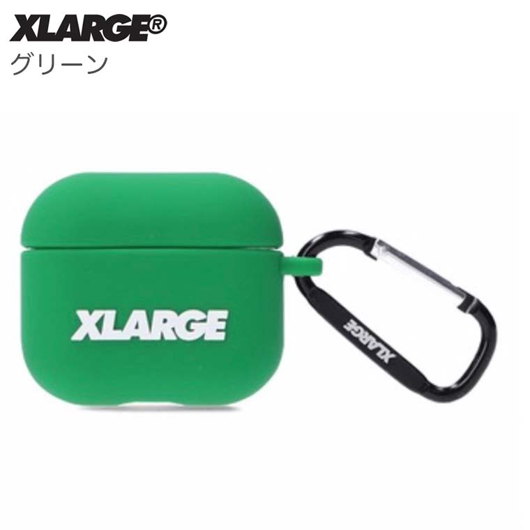 XLARGE イヤホンケース ホワイト ゴリラロゴ　AirPods本体 楽天市場】XLARGE エクストララージ エアーポッズ プロ OG