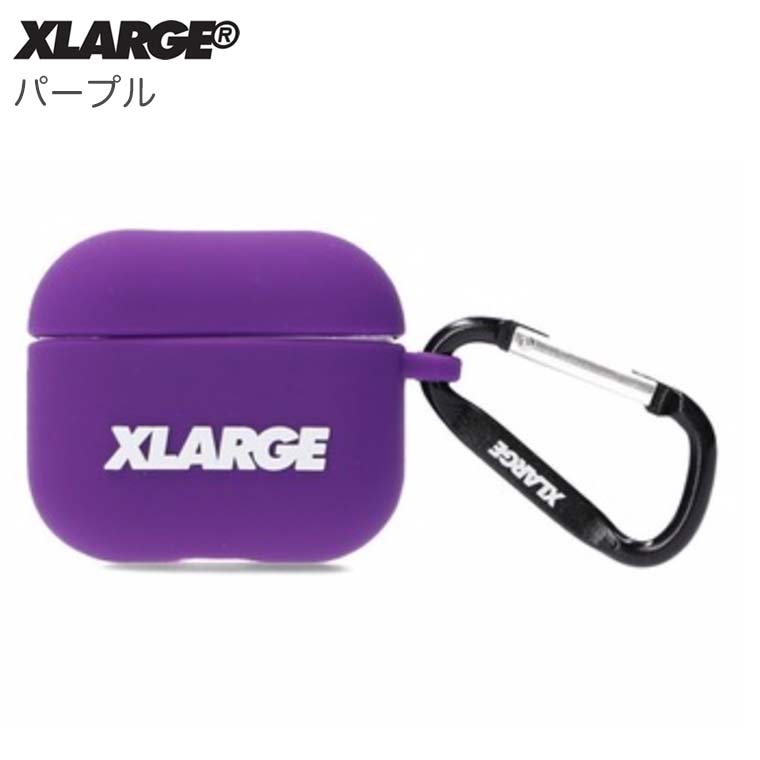 XLARGE イヤホンケース ホワイト ゴリラロゴ　AirPods本体 エクストララージ エアーポッズ 第3世代 STANDARD LOGO 3rd