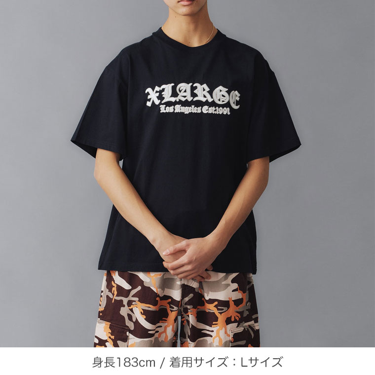 XLARGE（エクストラ ラージ） Tシャツ XLARGE OLD ENGLISH LOGO S/S