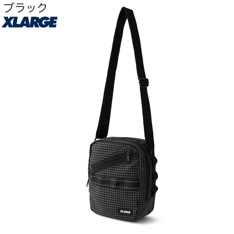 XLARGE（エクストラ ラージ） ショルダーバッグ RIPSTOP SQUARE 