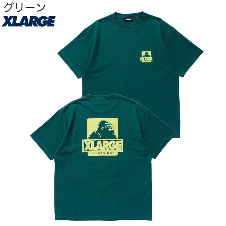 XLARGE アラビア文字風ロゴ 半袖Ｔシャツ ショーパンと相性抜群 サマーセール】エクストララージ メンズ 半袖Tシャツ トップス