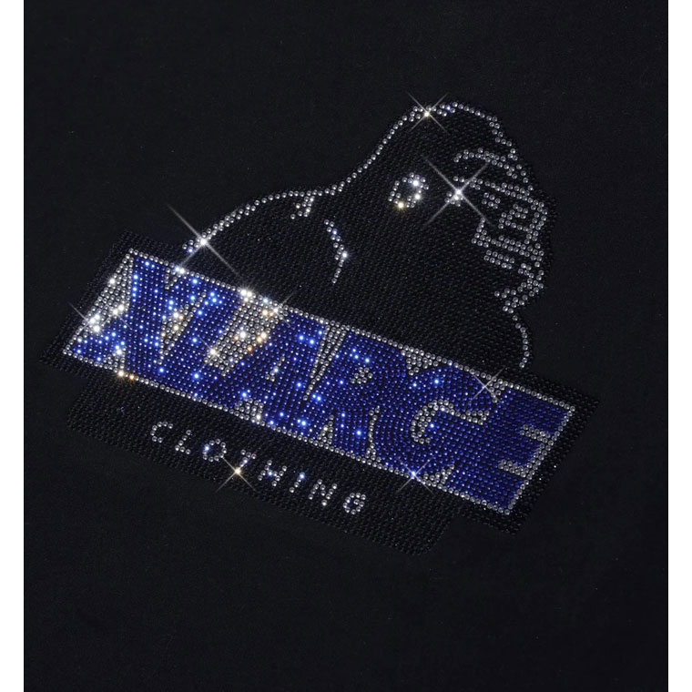 XLARGE（エクストラ ラージ） ラインストーン Tシャツ RHINE STONE