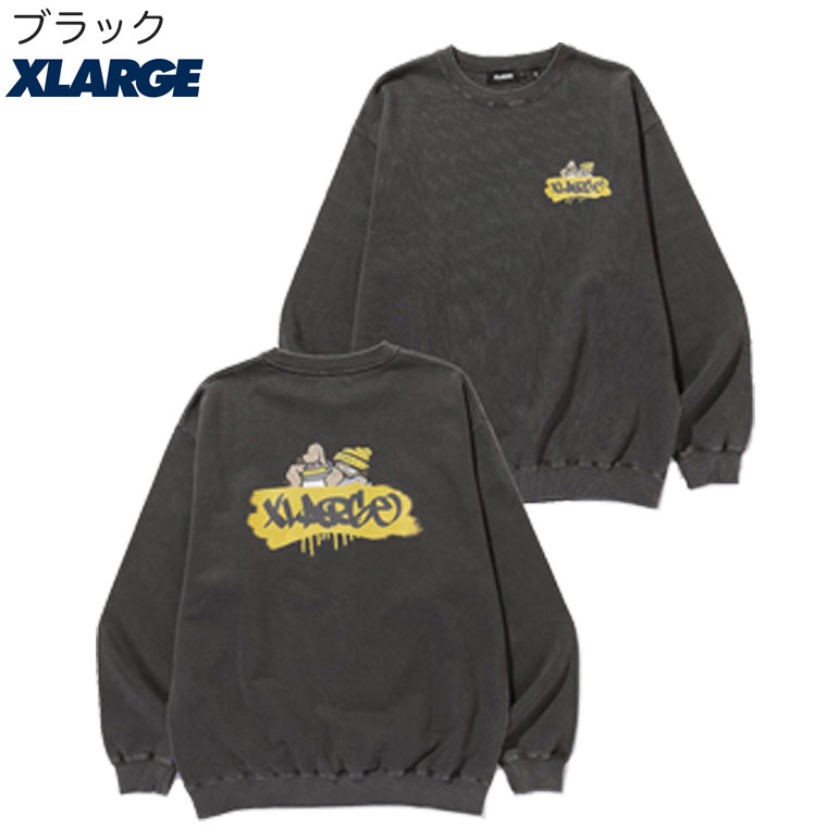 Cph/Glf™ ブラック スウェット X-LARGE XLARGE（エクストララージ）の「CROWN HALF ZIP SWEAT（スウェット