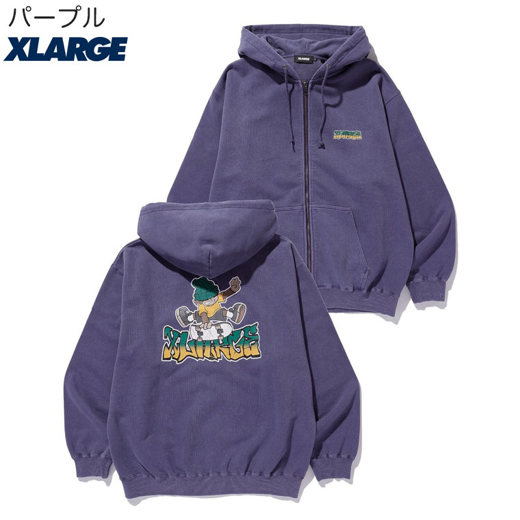 XLARGE（エクストラ ラージ） パーカー PIGMENT BOMB CREWNECK SWEAT