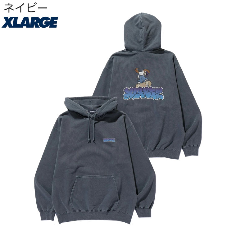 XLARGE（エクストラ ラージ） パーカー PIGMENT SKATE KID HOODED