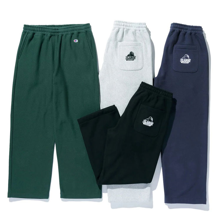 XLARGE トレーナースウェットパンツ4点セット110120130 XLARGE（エクストラ ラージ） スウェット パンツ XLARGE×Champion