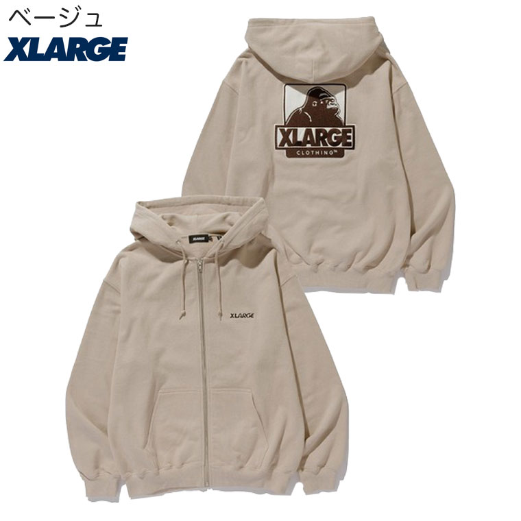 XLARGE（エクストラ ラージ） スウェット パーカー OG BOX ZIP UP