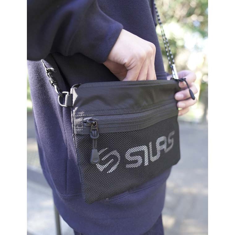 SILAS サイラス ショルダーバッグ サコッシュ【LOGO SHOULDER BAG】メンズ 10182008