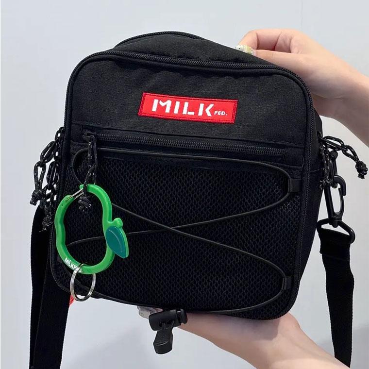 MILKFED.（ミルクフェド） MILKFED カラビナ APPLE CARABINER グリーン