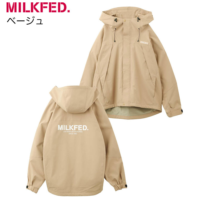 ミルクフェド マウンテンパーカー LOGO MOUNTAIN PARKA MILKFED. アウター...