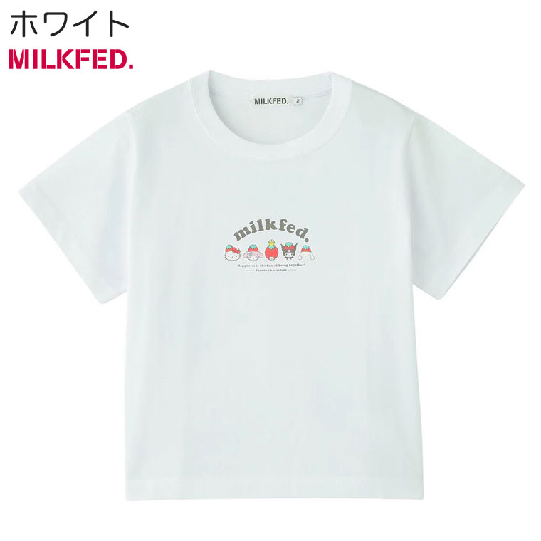 MILKFED.（ミルクフェド） Tシャツ MILKFED サンリオ SANRIO